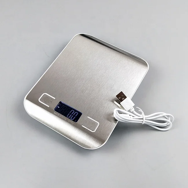 
Smart Food 5kg Digital Kitchen Scale, Electronic Weighing Scale Kitchen Digital Food 