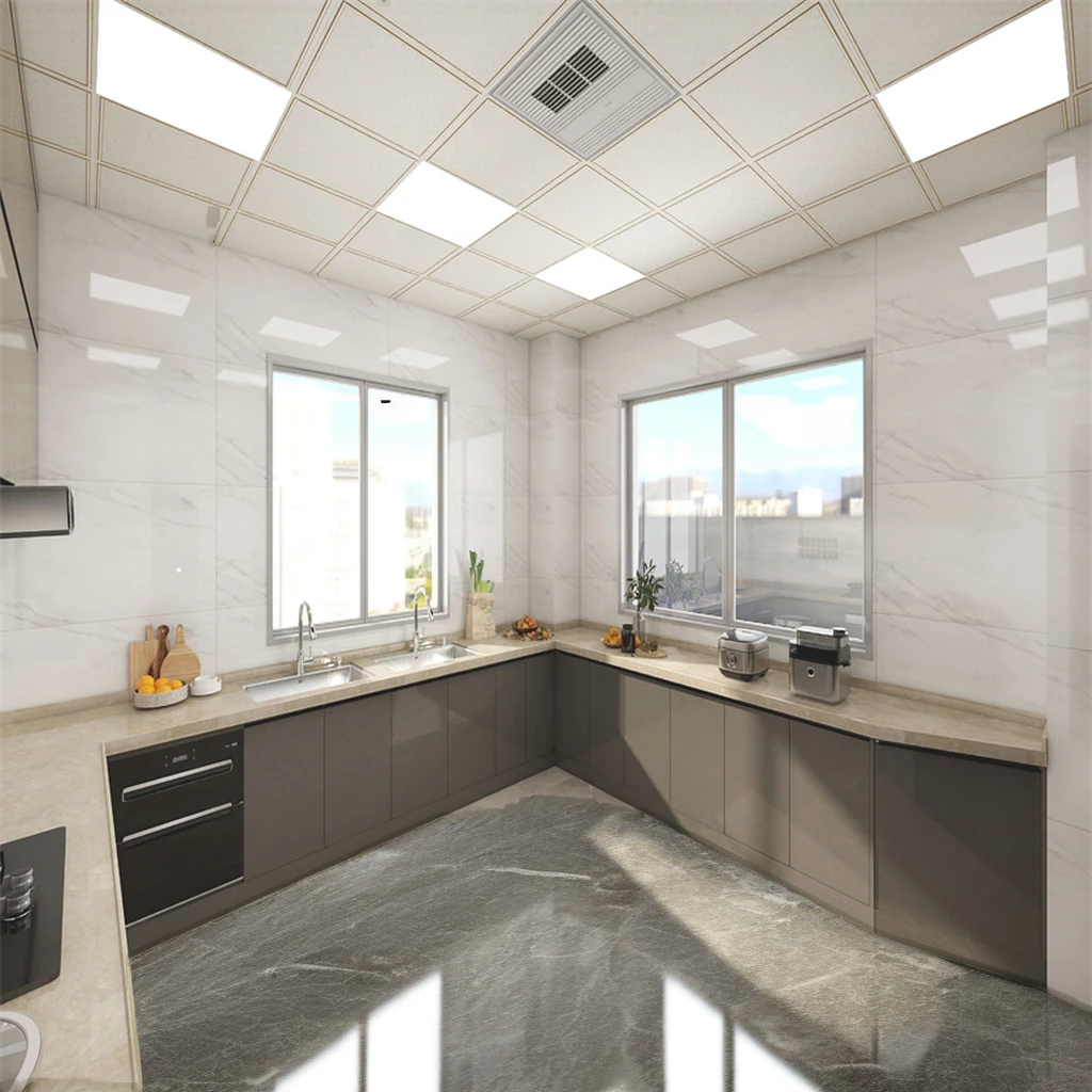 Prodeco Modern Kitchen Furniture Sets Smart Cabinet Design with MDF Carcase and Lacquer Door Panel In-Kitchen Joinery Idea