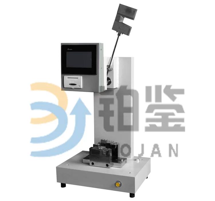 Touch screen lzod impact testing machine