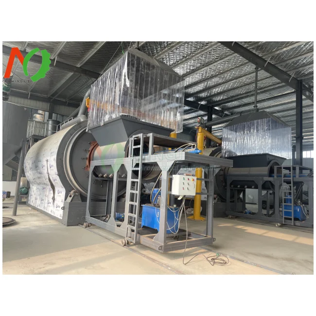 Tire Plastics Recycling Machine To Get Pyrolysis Oil Pyrolysis Plant
