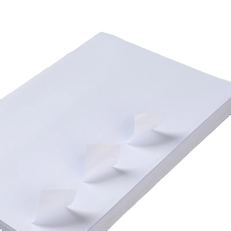 Low Price Reusable A4 Self-Adhesive Sticker Paper Label