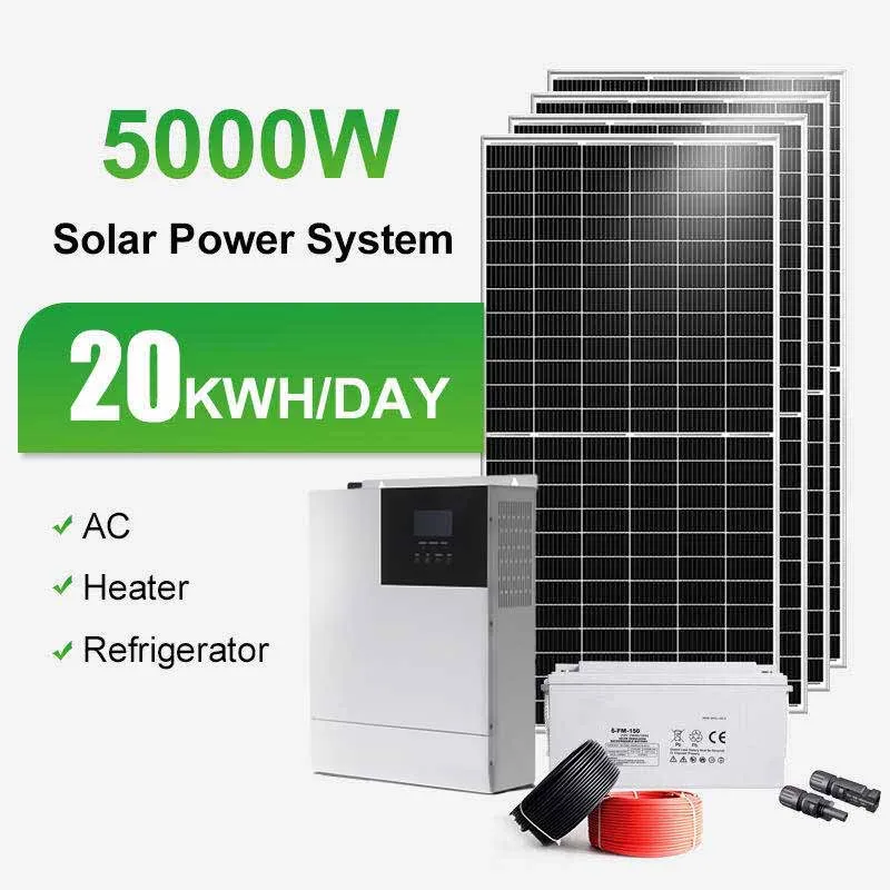 Home Use 3KW 5KW 10KW 20KW 30KW off Grid Hybrid Solar System 5000W Solar Panel Kit 48V Lithium Ion Batteries Solar energy system