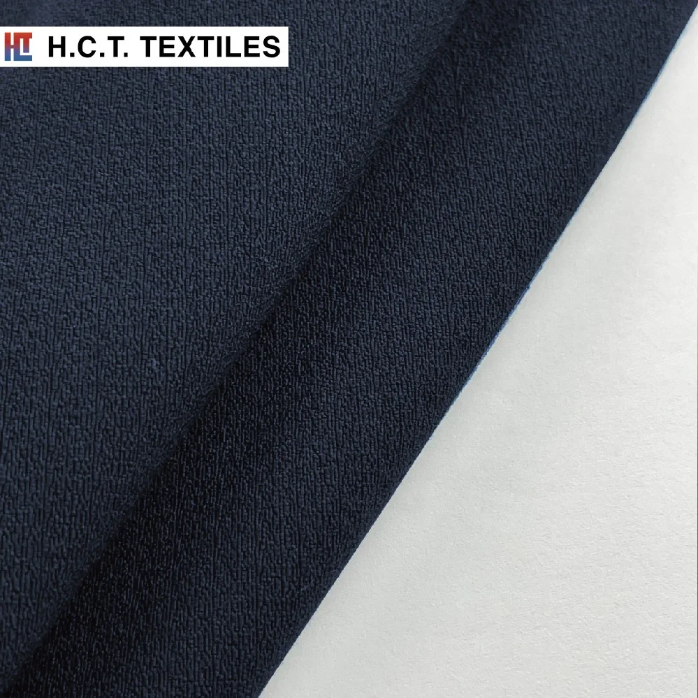 Круглый год, необычная однотонная Добби текстурированная 265 г 74% искусственный шелк/22% нейлон/4% спандекс, эластичная Повседневная ткань из Тайваня