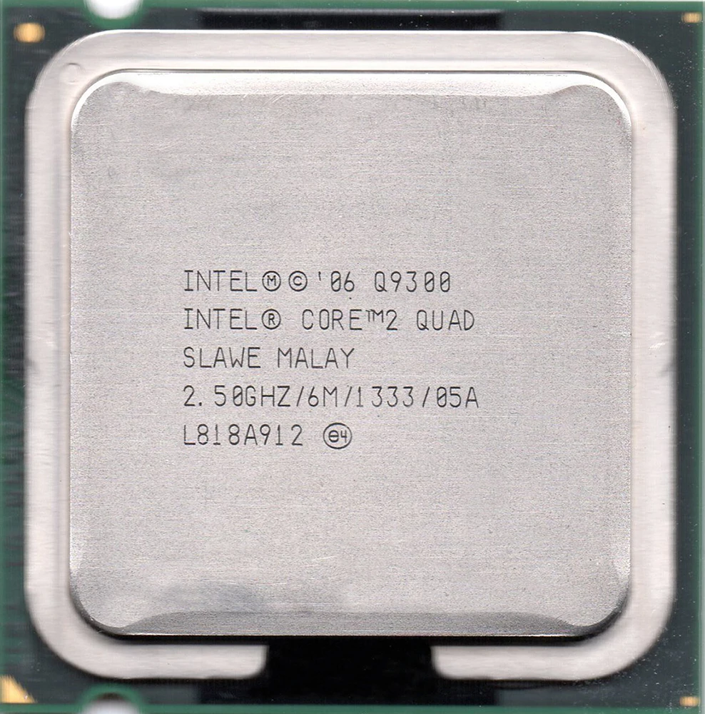  Четырехъядерный процессор Intel Core 2 Duo Q9650 Q6600 Q6700 Q8200 Q8300 Q9300 Q9400 Q9500