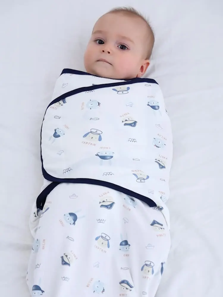 Baby bag sheet Spring and summer thin newborn cotton towel blanket baby swaddling cloth 0-6 months