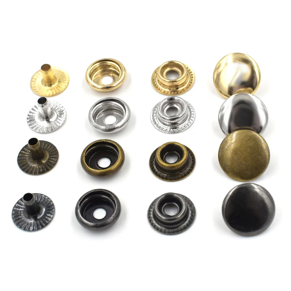 Fancy shirt  rivet garment custom metal snap button sewing accessories metal buttons