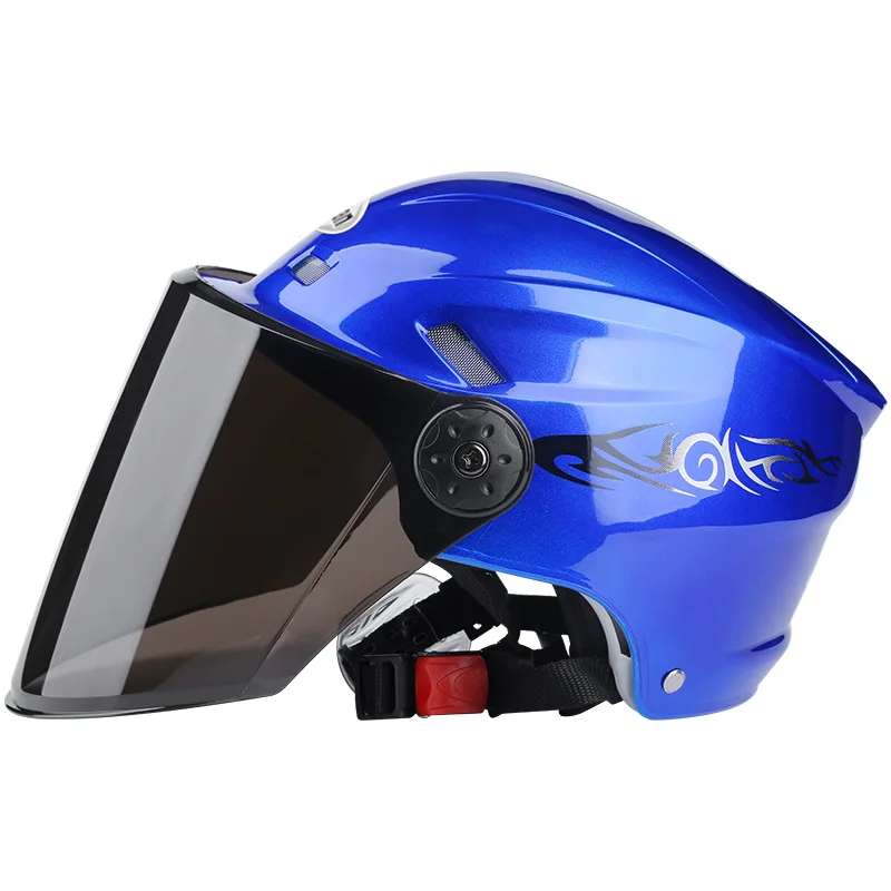 Adjustable Safty Head Protection Blue Bike Cycling Safety Helmet Bicycle Helmet Wholesale Bicycle Helmets