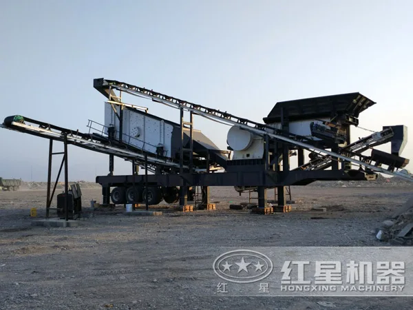 China Manufactured Granite Mobile Jaw Crusher Machine / Jaw Mobile Crusher / Mobile Crusher 150ton Per Hour