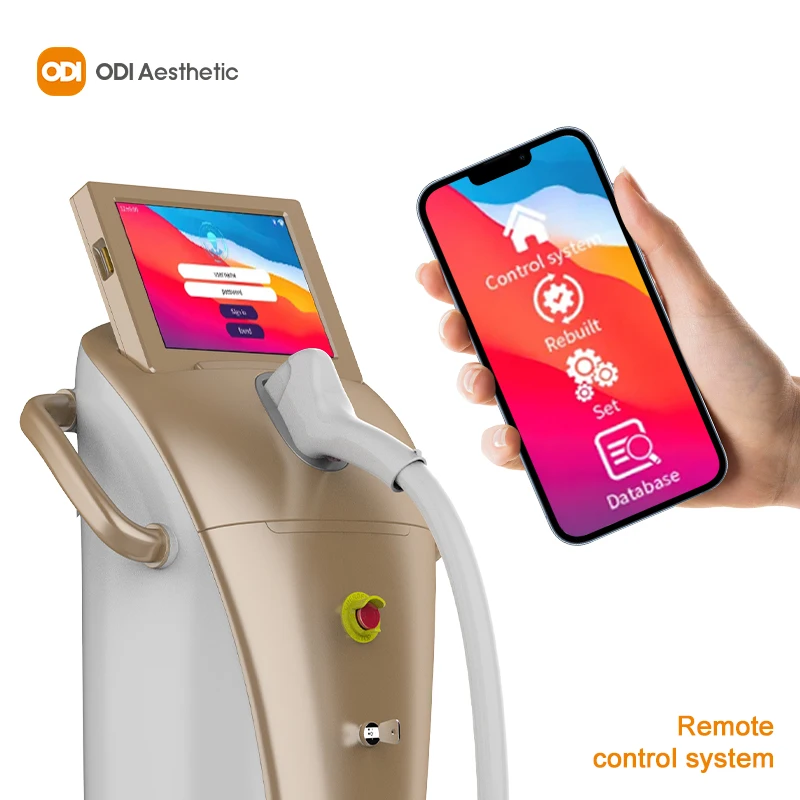 Latest Vacuum Laser 2400W  808Nm Diode Laser  31*23Nm  Large Spot Size Vacuum Suction Machine For Hair Removal