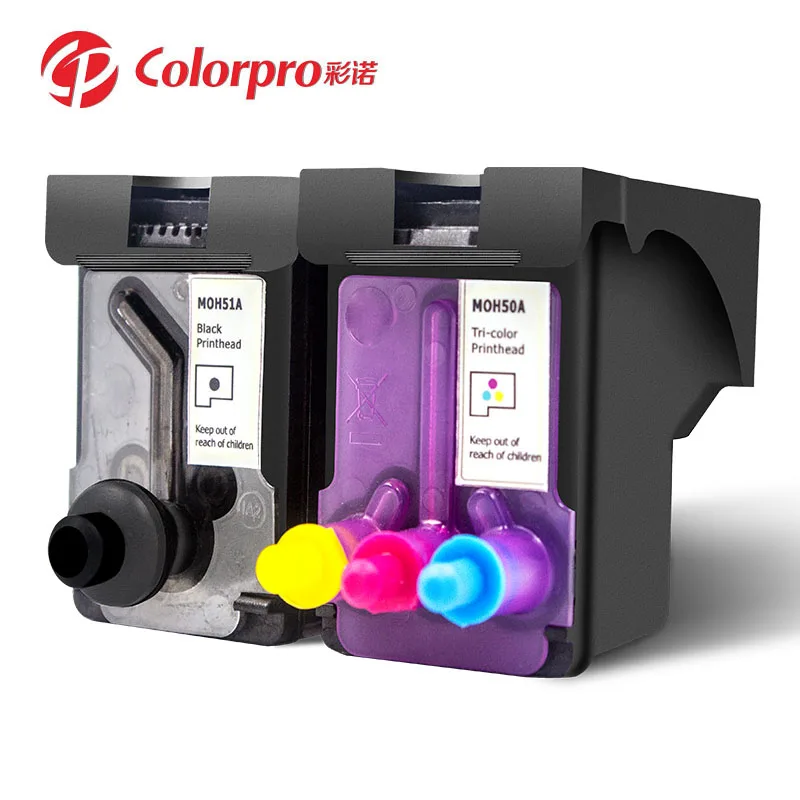 hot sales for MOH51A MOH50A printer ink cartridge for 5810 5820 GT51 GT52 reman ink cartridges replace