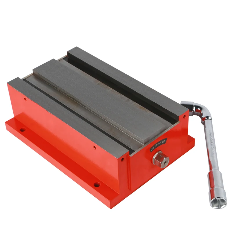On/Off Switchable Permanent Magnetic Work Holding Block for Iron Metal Clamping
