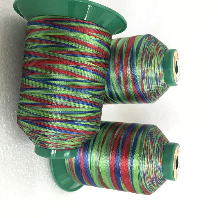 Polyester Sewing Thread,Multi Color Rainbow Sewing Thread
