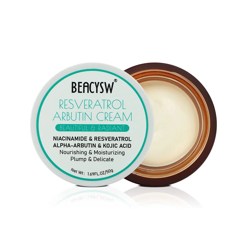 Customized Resveratrol Arbutin Cream For Plump, Delicate And Bright Skin Care