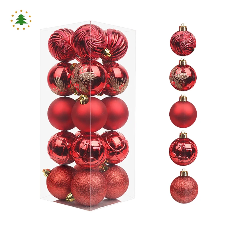 Jintai high end custom wholesale plastic garland decoration christmas ornaments hanging ball
