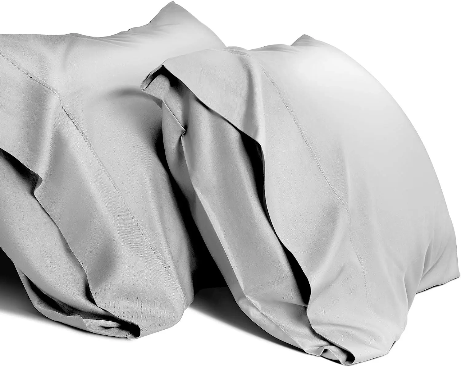 New Arrival Silk Hand Feeling 100% Bamboo Fiber Zippered Pillow  Cover Case bamboo pillowcase