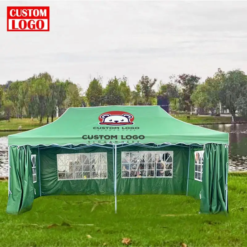 Customized Gazebo Pop Up Marquee Event Tent For Advertising Tent Canopy Outdoor Trade Show Tents Branded