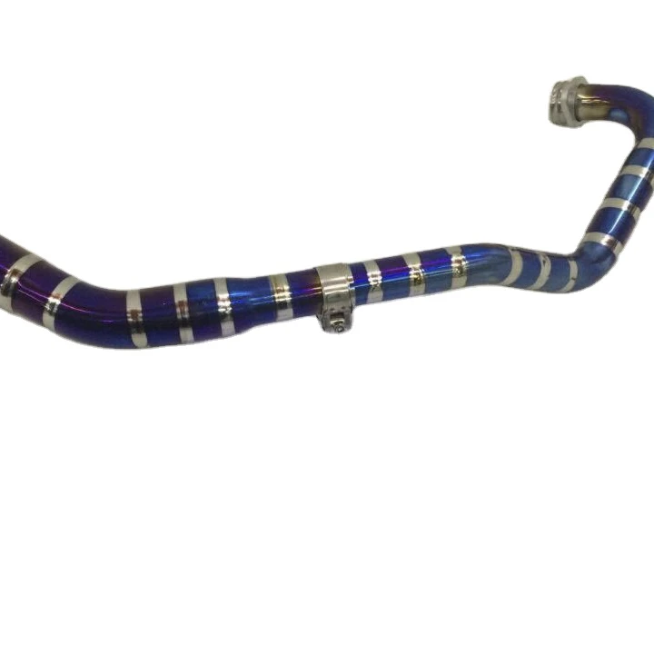 Часть системы выхлопной трубы из титана для мотоцикла Yamaha LC150