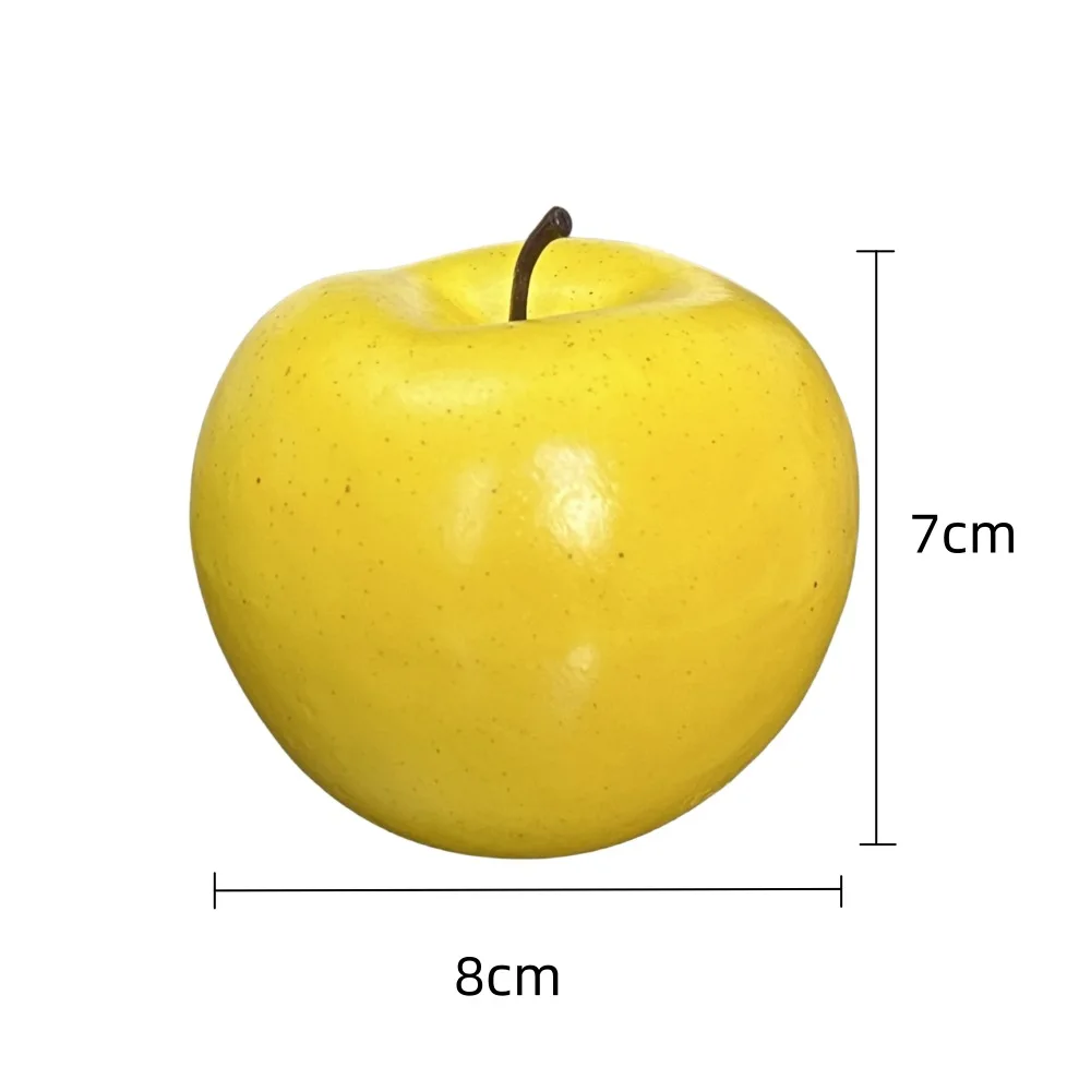 Wholesale Artificial Fruit Models: Lifelike Decorative Props Including Apples, Bananas, Lemons, Oranges, and Tangerines for Home