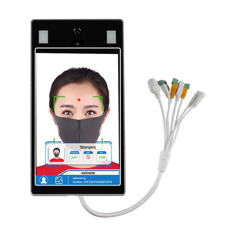 
Dual Sensing Thermal Imaging Fever Scanner Face Recognition Temperatur Measur Detection Access Control System 