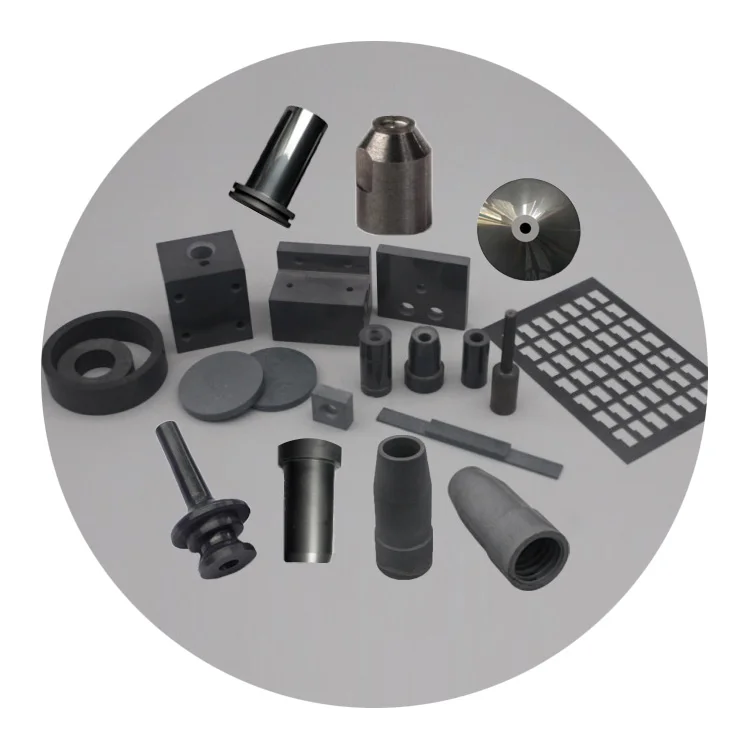 3X Ceramic OEM CNC Machining Silicon Carbide SIC Structural Gas Pressure Sintering GPSN Si3N4 Silicon Nitride Structure Parts