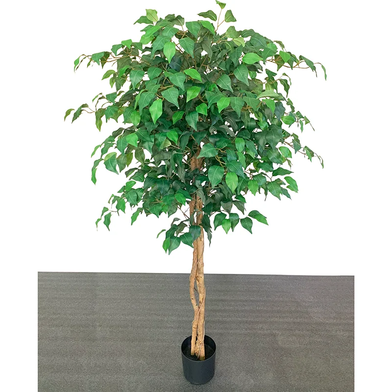 Artificial ficus tree 4ft 5ft 6ft table top centerpiece cheap price fake banyan tree for wedding outdoor indoor table decoration