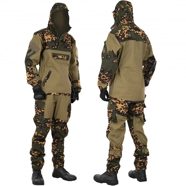 Outdoor hunting camouflage uniforms Protective overalls suits Special training tactical clothing