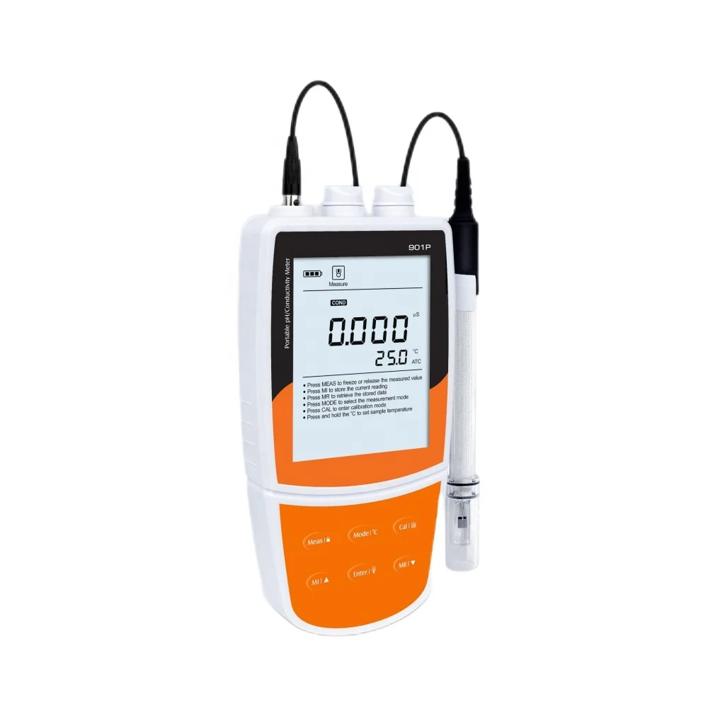 West Tune Bante901P Automatic Temperature Compensation High Accuracy Portable pH Conductivity TDS Meter