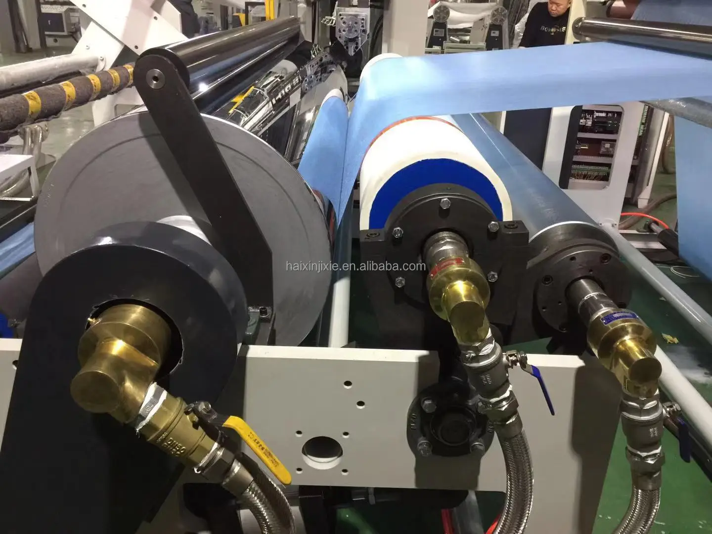 Full Automatic High Speed Extrusion Coating Laminating Machine for Paper Rolls Sack Rolls Non Woven Fabric Rolls