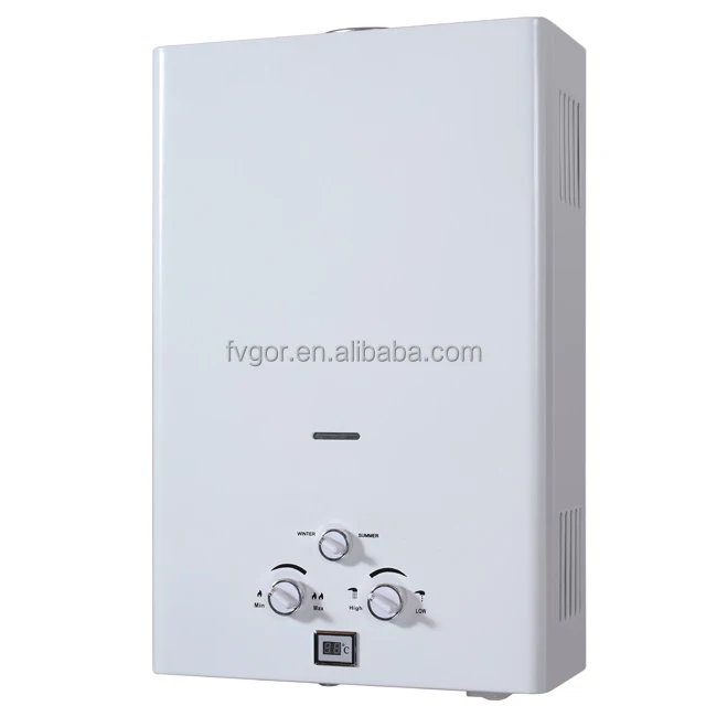 NG LPG Instant Gas Water Heater Knob Control Open Flue Gas Water Heater