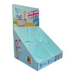 Поп-образные картонные витрины на заказ дизайнерские бумажные для макияжа стеллажи полки