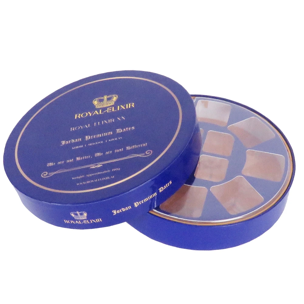 Custom Design Printed Premium Rigid Presentation Luxury Folding Moon Cake Box Packaging Gift Box