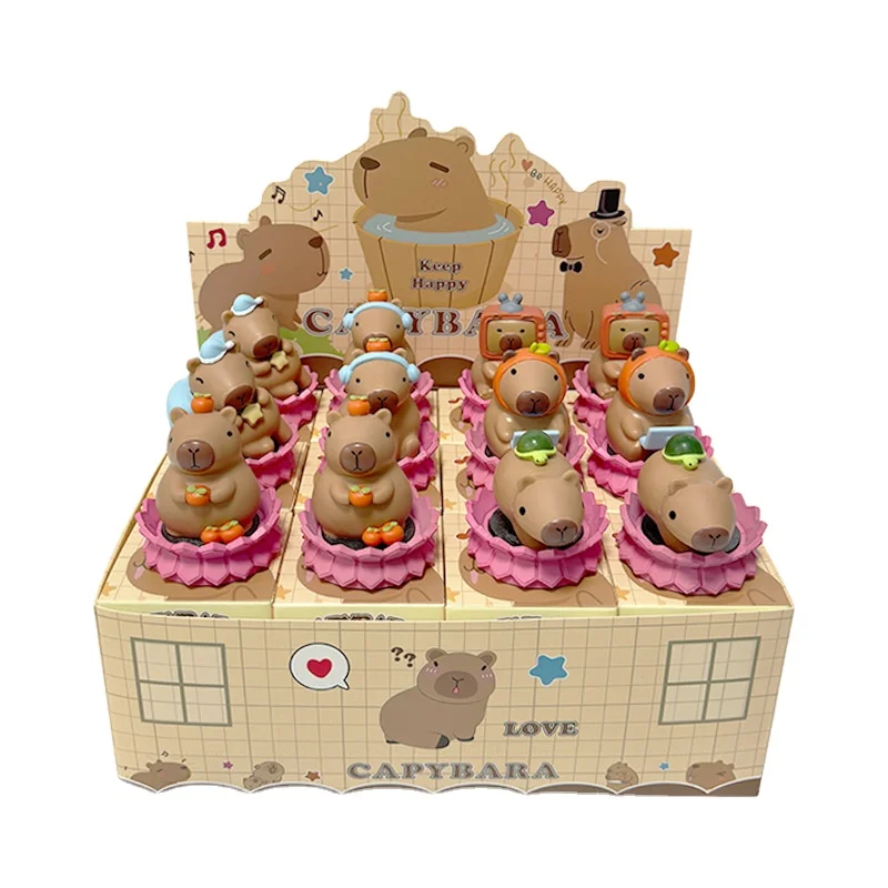 Internet celebrity emotional little Bean Capybara doll tide play blind box hand tabletop decoration gift