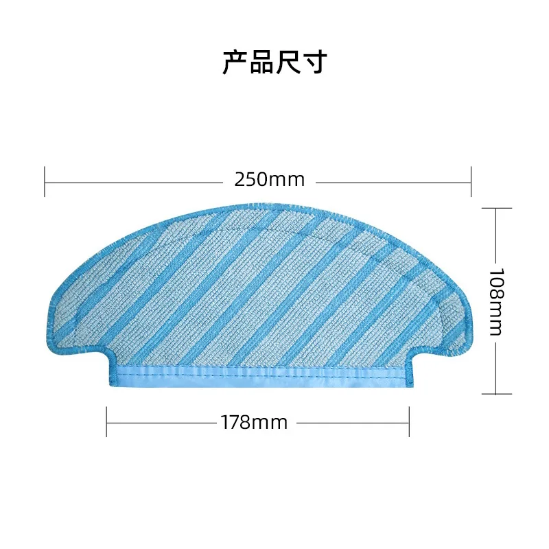 Main Side Brush Hepa Filter Mop Cloth Dust Bag for Ecovacs T8 N8 Pro Plus Ecovacs Dee bot N8 Pro Robotic Vacuum Cleaner Parts