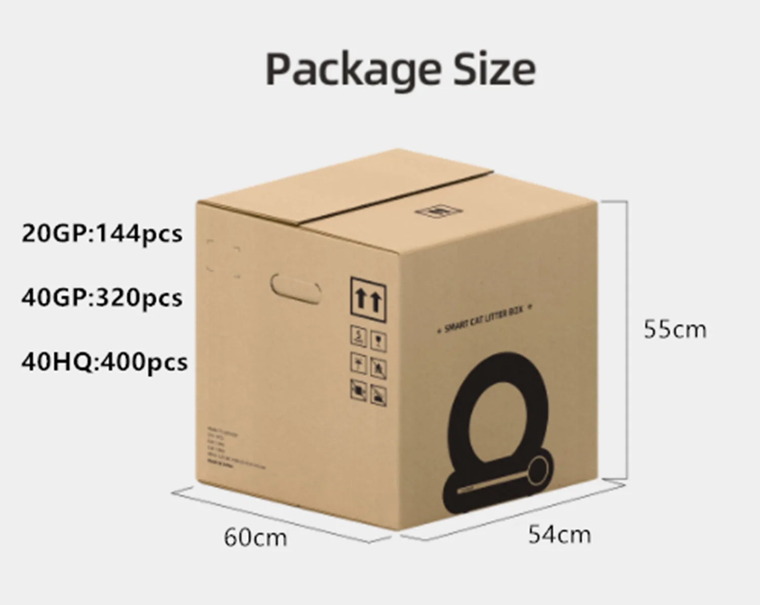 High quality large space luxury easy cleaning cat toilet smart furniture auto litter box for cat