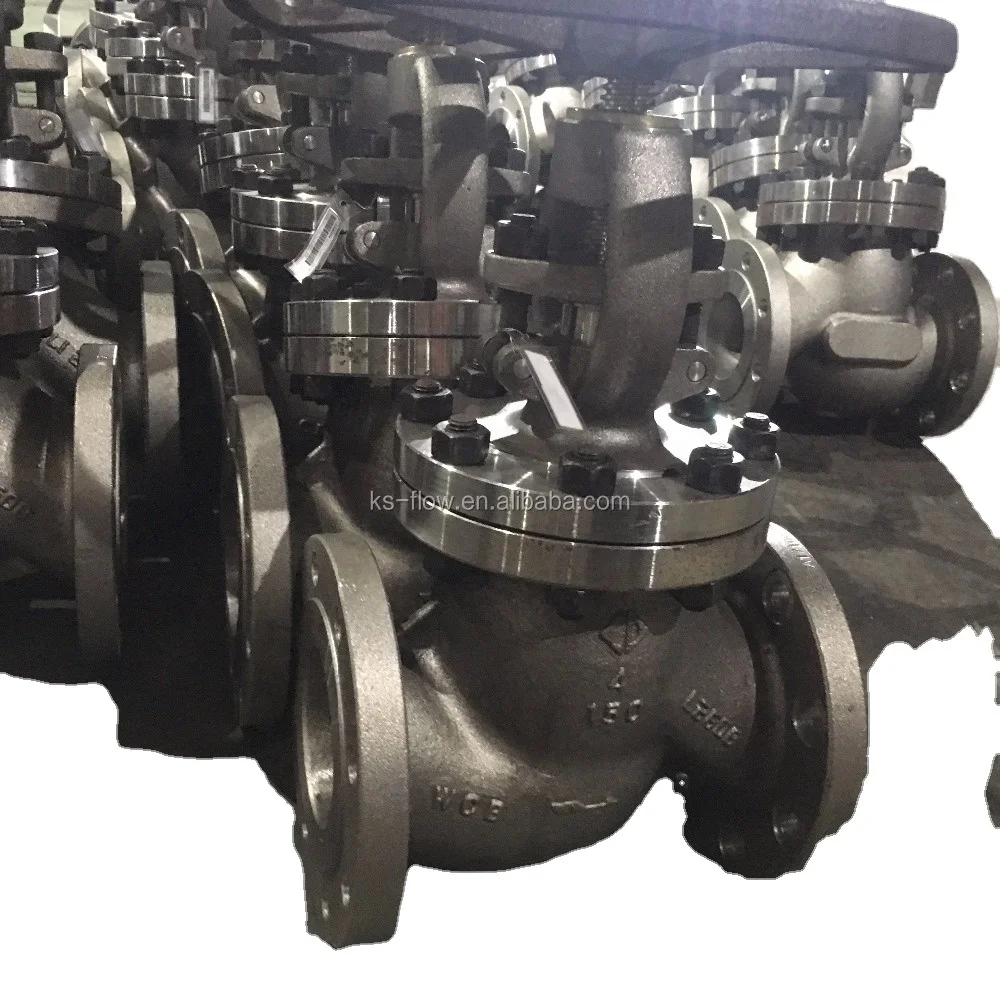 KSFLOW steam  Y type  steam globe valve drawing