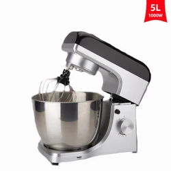 5l Multi-function Food Mixer EU spot 1000w Electric Dough Maker 8 Speed Food Mixer Kitchen
