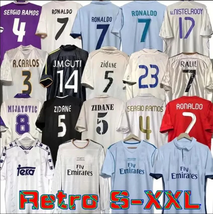 RonaldoS футбольная рубашка тайское качество дышащая быстросохнущая Классическая Ретро на заказ футбольные майки винтажные