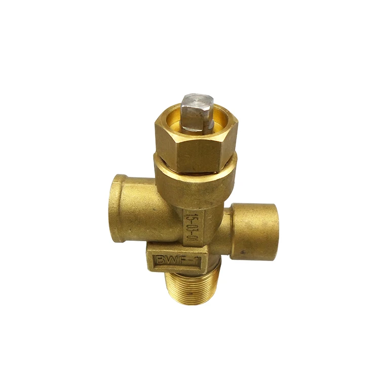 
Made in China high quality gas bottle head valve liquefied gas brass safety shut-off valve 