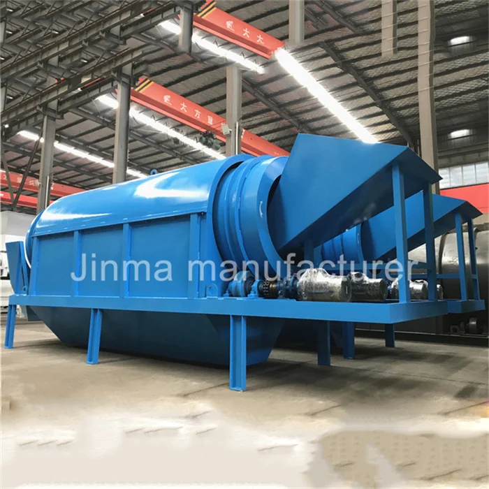 garbage processing machine trommel screen for municipal solid waste household waste treatment machine