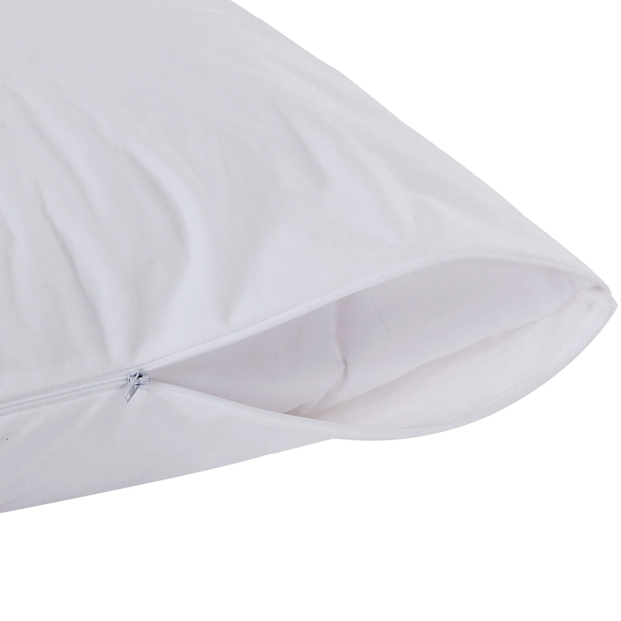 Hot selling  hotel and home zippered terry waterproof pillowcase/protector/cover