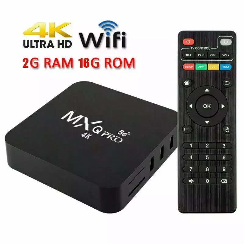Global Best-seller IPTV Box Smart Player with Dual Band 5G WiFi 4K Android 12 TV Box