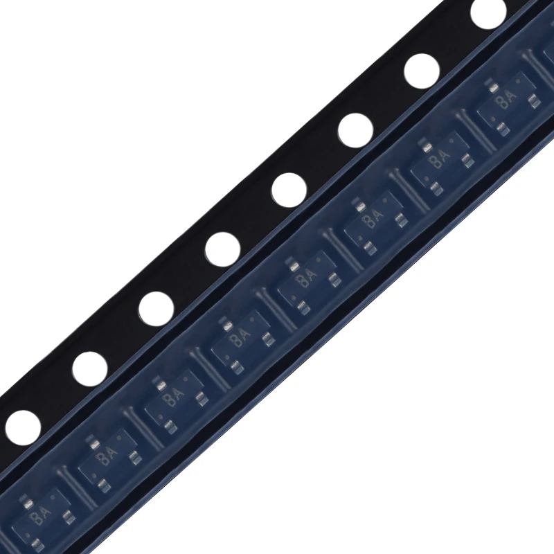 Original genuine 2SA1015 BA SOT-23 PNP transistor -50V150mA SMT transistor Integrated circuits - electronic