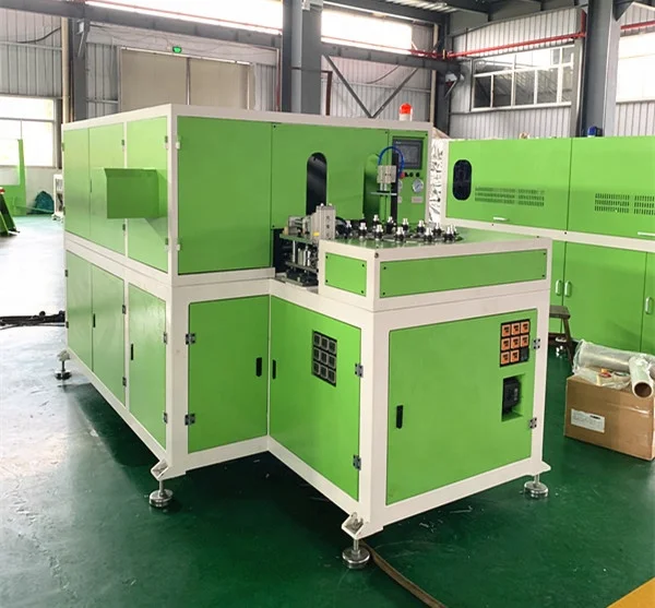 Hand feeding preform blow molding machine manual jar blowing machine