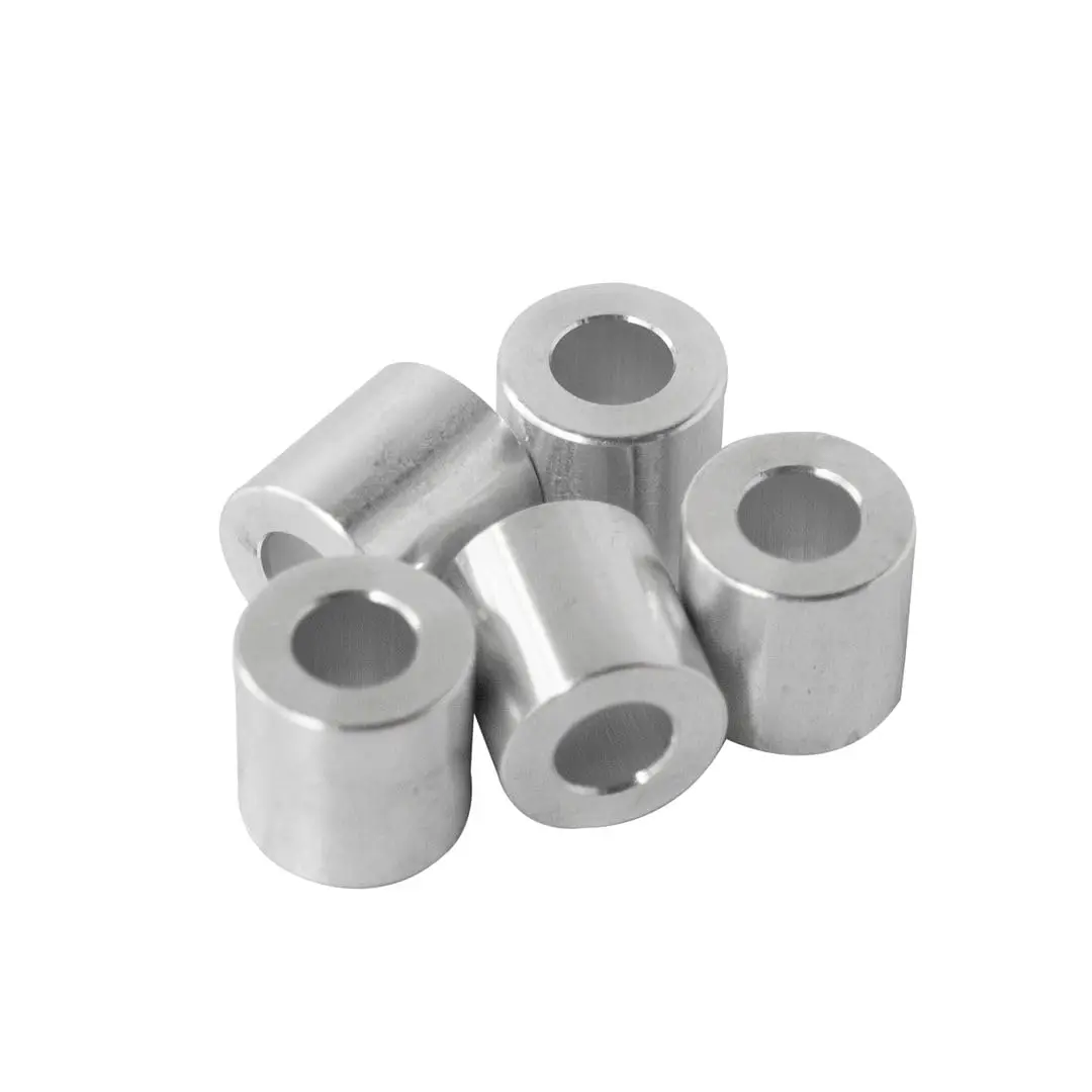 Factory Customized M3 M4 M5 M6 Aluminum Stainless Steel Nylon Round Thread Spacer