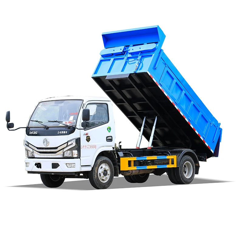 Direct Sale Diesel Eu4 Dump Truck  4x2 dump truck Municipal Sanitation Garbage Transfer Vehicle