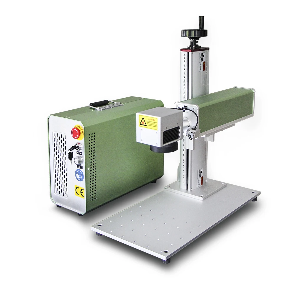 fiber laser marking machine used for making baby name number on pacifier nipple bottle