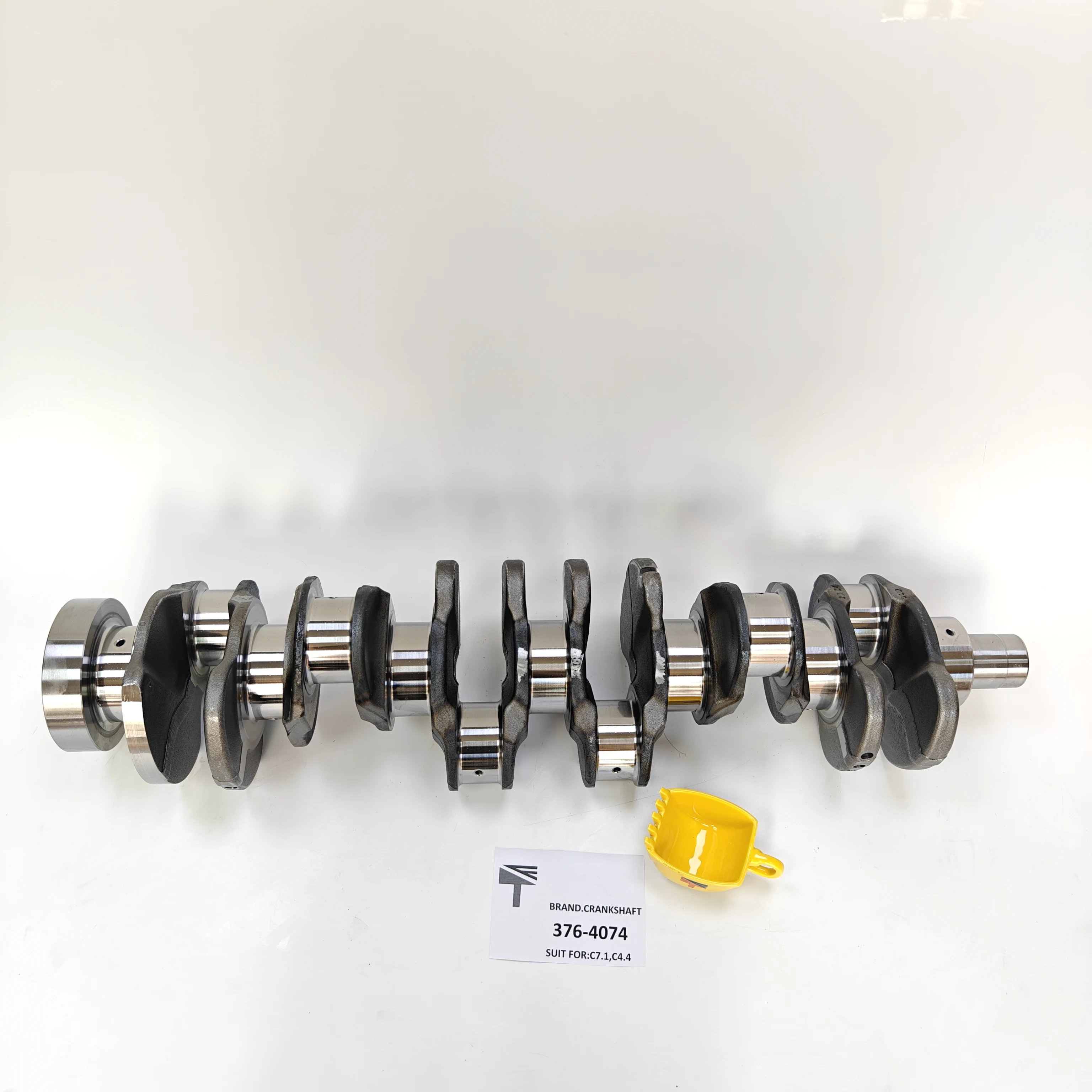 machine parts  CRANKSHAFT 376- 4074 3764074 for GENERATOR SET C7.1 C4.4 of TE brand