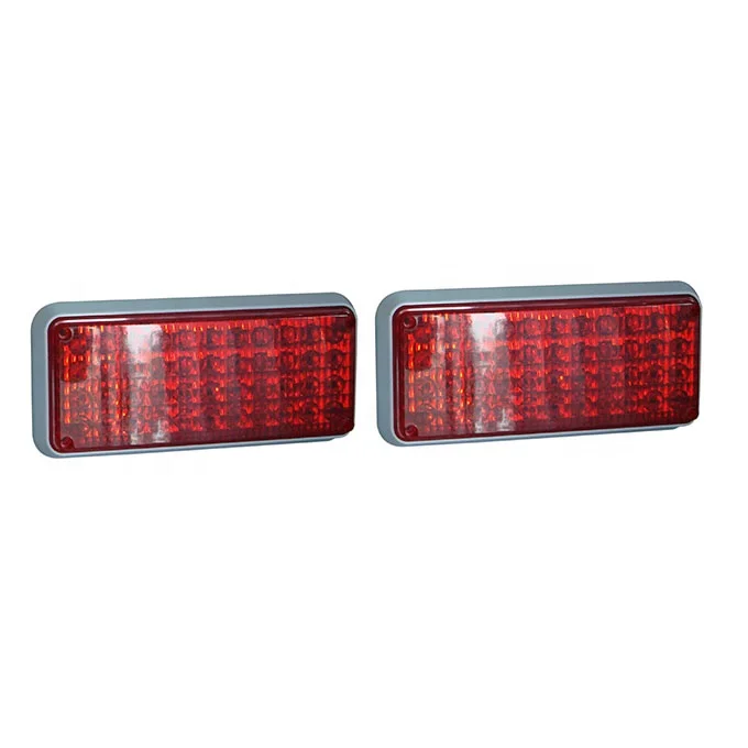 vehicle signal led dash deck side marker warning flashing strobe lights red blue amber white LED-19
