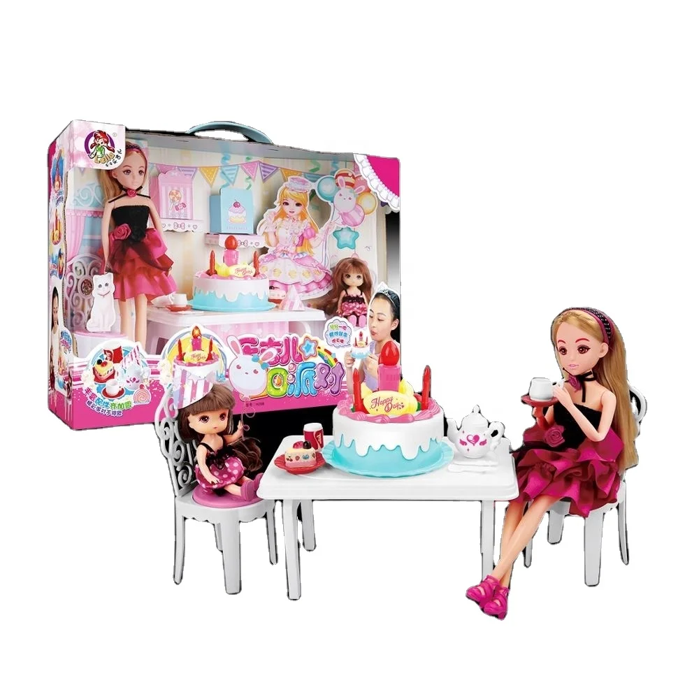 
Hot Selling Girl Birthday Gift Doll Birthday Party Doll Set For Girls 