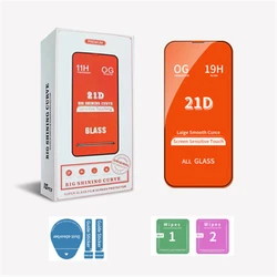 High quality 21 D Tempered Glass Screen Protectors for iphone 13/ 13 PRO shockproof glass screen protector